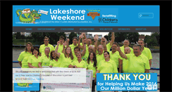 Desktop Screenshot of lakeshoreweekendsheboygan.com